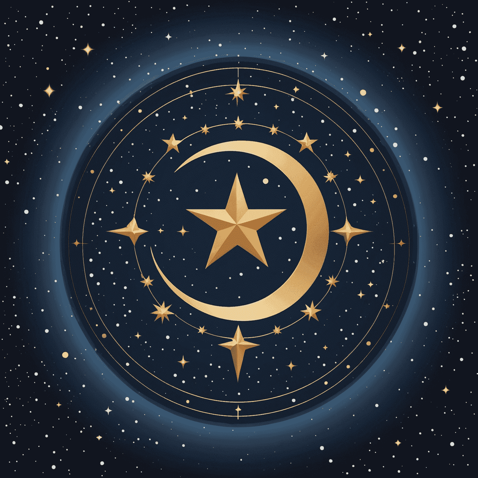 Logo de StarSign Insights Portal News - Un logo élégant avec des étoiles et des symboles zodiacaux sur un fond de ciel nocturne